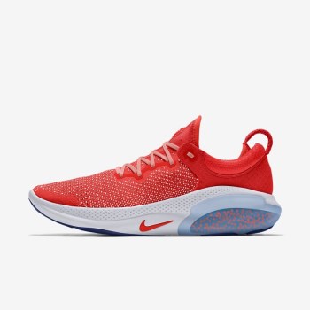 Nike Joyride Run Flyknit By You - Női Futócipő - Világos Piros/Fehér